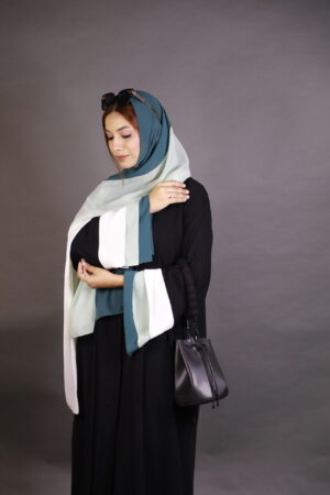 Teal Flap Abaya