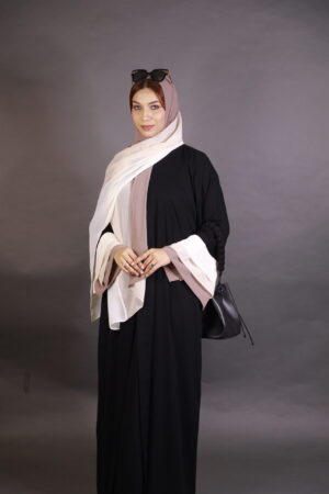 Nude Flap Abaya
