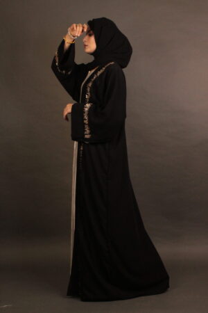 Pleated Twilight Abaya