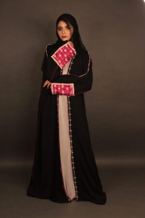 Blush Radiance Abaya