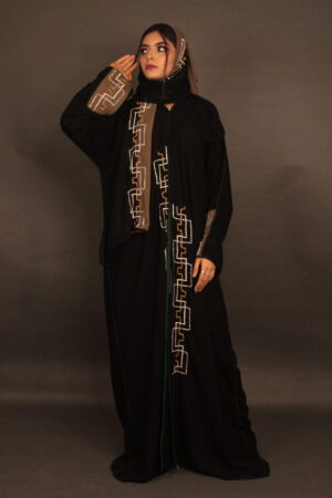 Emerald Maze Abaya