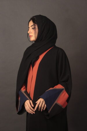 Aurora Rust Abaya