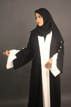 Monochrome Abaya