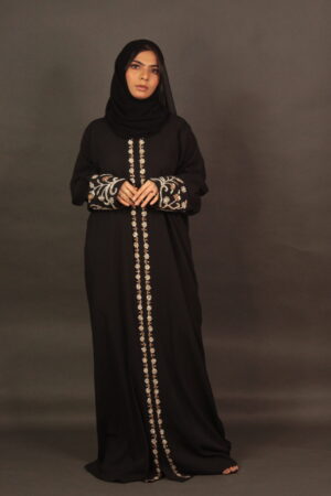 Layali Black Abaya
