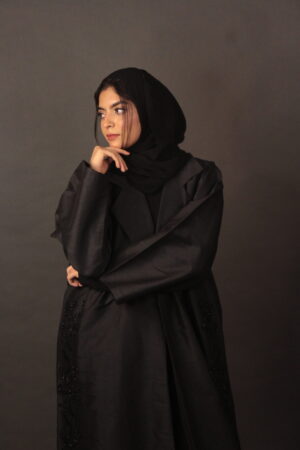 Asra Black Abaya