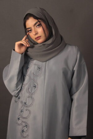 Grey Taliah Abaya
