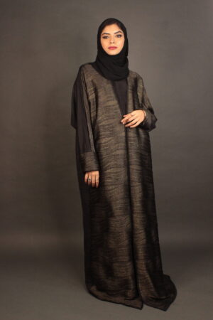 Shimmer Bronze Abaya
