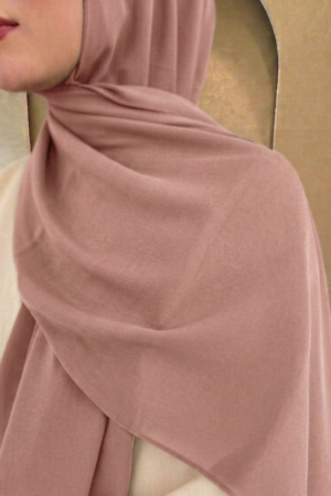 Blush Pink Korean Chiffon Hijab