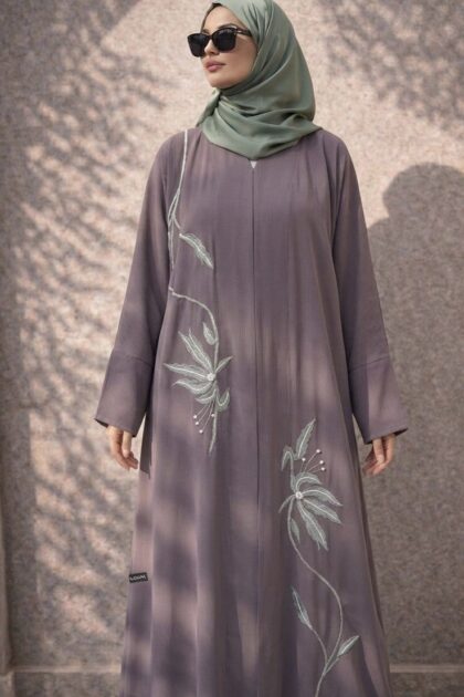 Serenity Embroidered Abaya